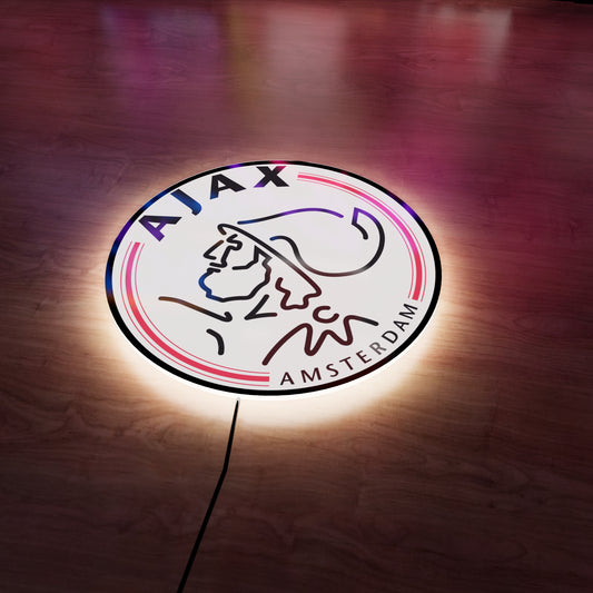 Ajax FC logo LED Wall light