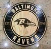 BALTIMORE Football Logo Wall Art Sign NFL