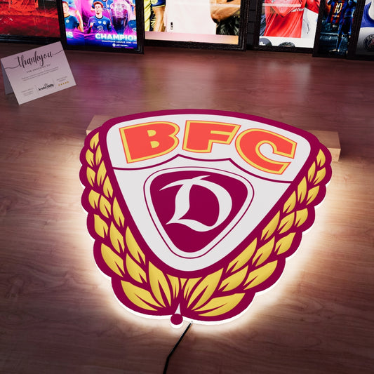 BFC Dinamo Berlin 1980's Logo LED 15 inches (38cm)