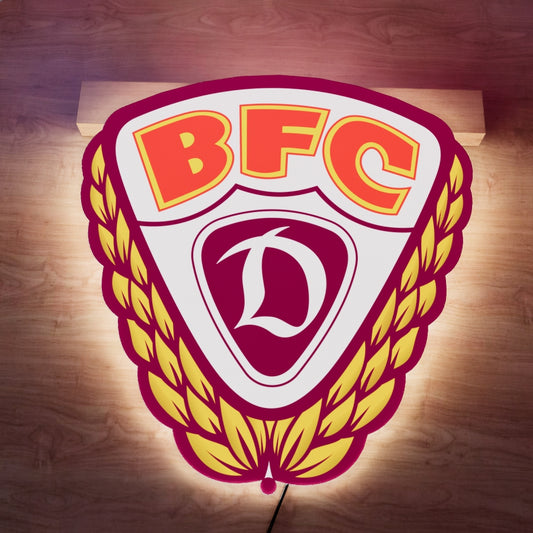 BFC Dinamo Berlin 1980's Logo LED 15 inches (38cm)