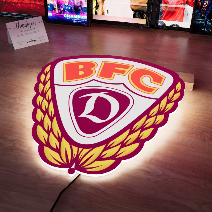 BFC Dinamo Berlin 1980's Logo LED 15 inches (38cm)