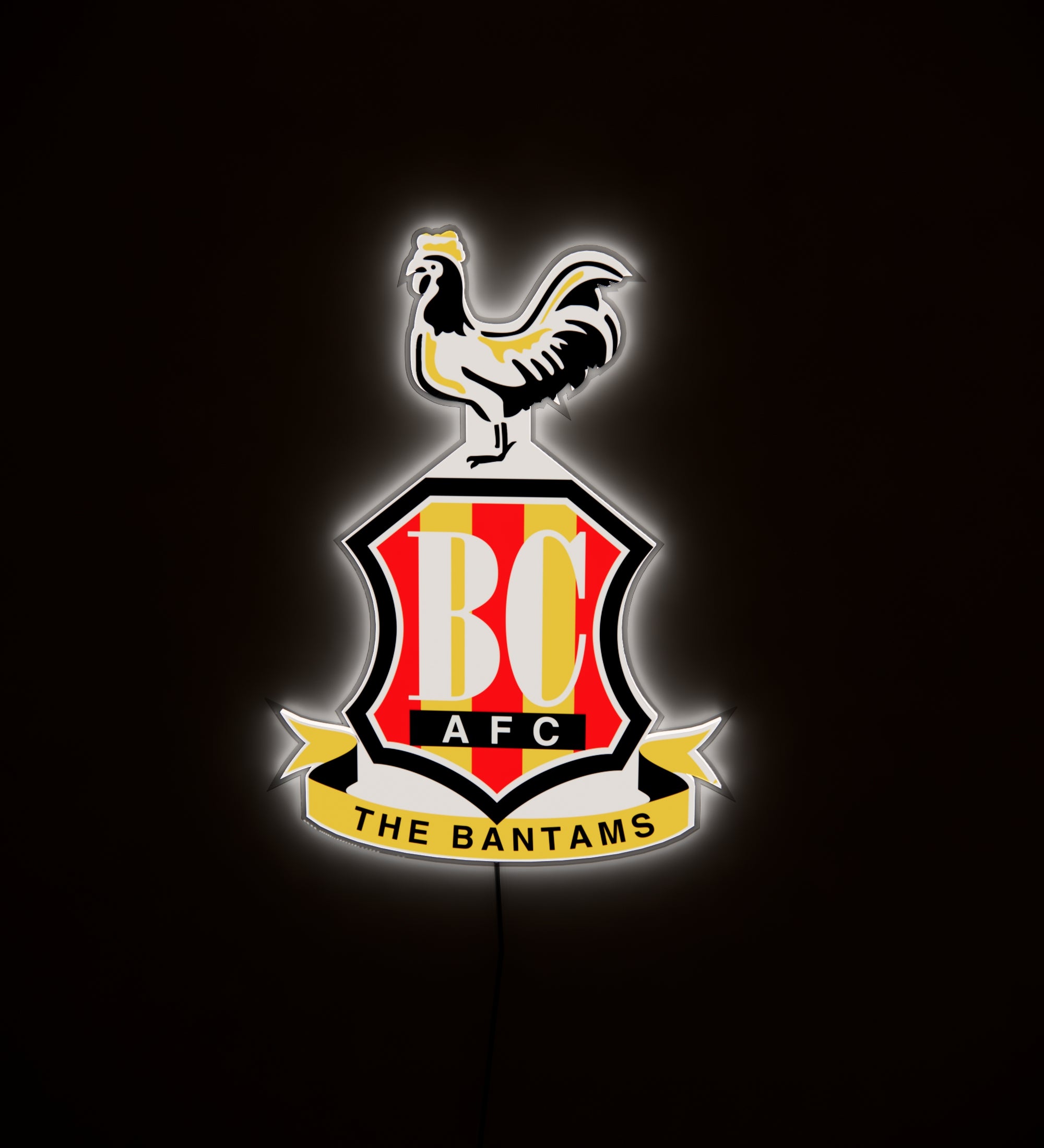 BRA FC Badge LED 15 inches (38cm)