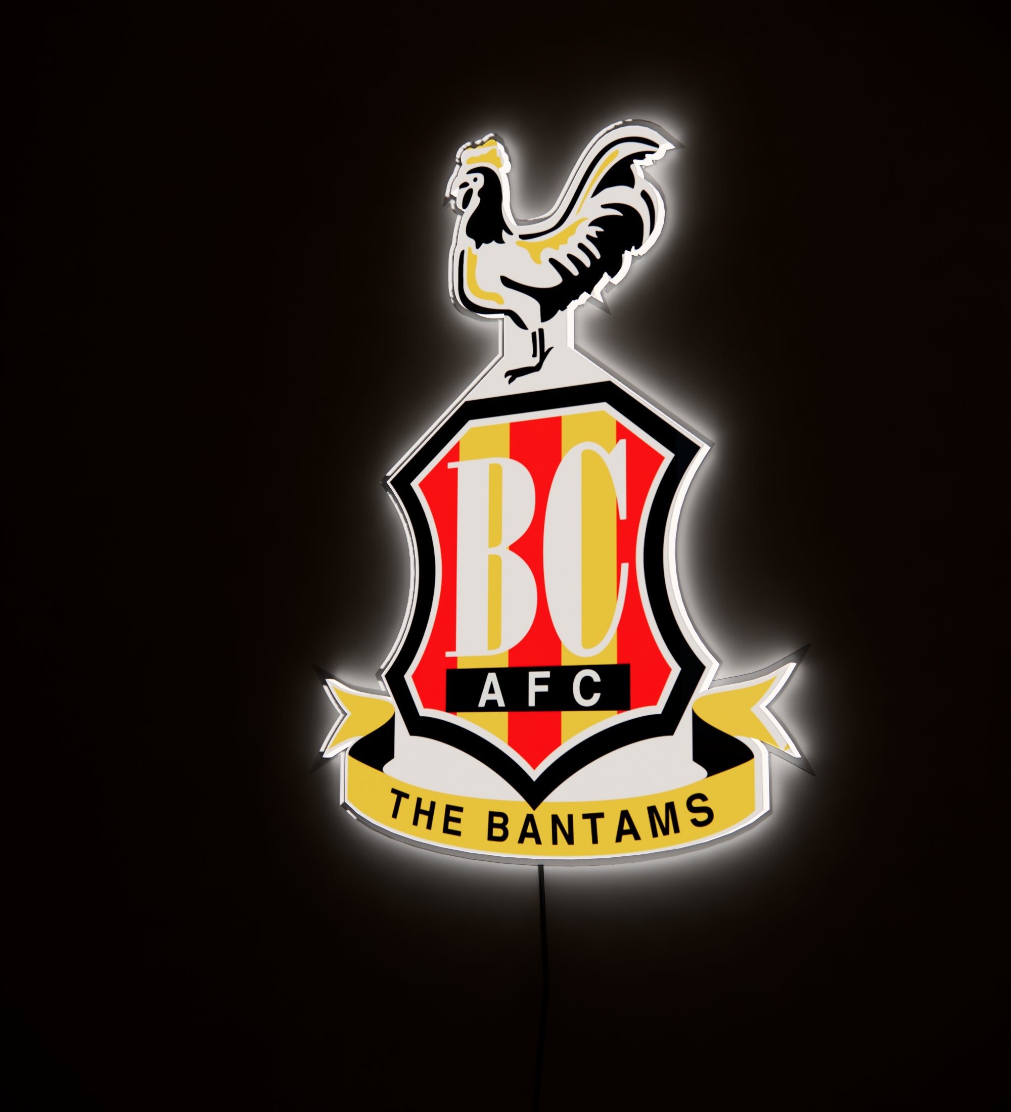 BRA FC Badge LED 15 inches (38cm)