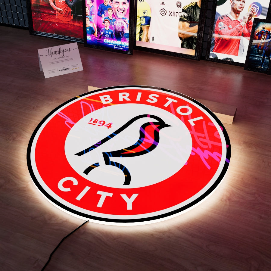 BRC FC Badge LED 15 inches (38cm)