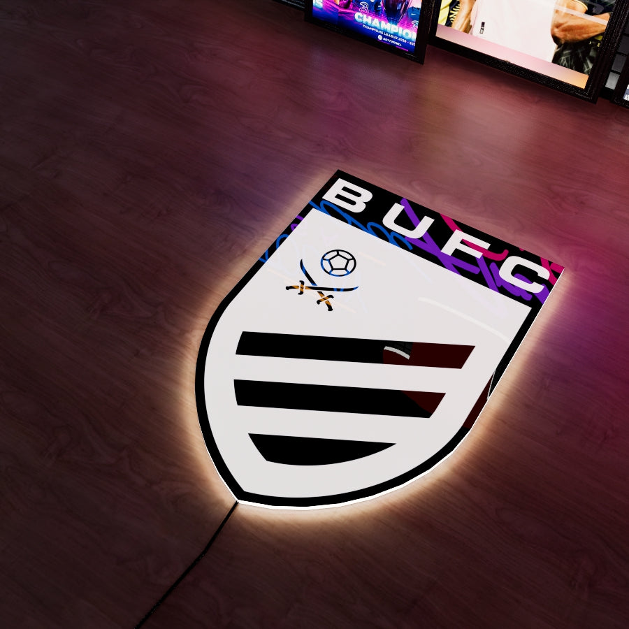 BUFC badge LED Wall light