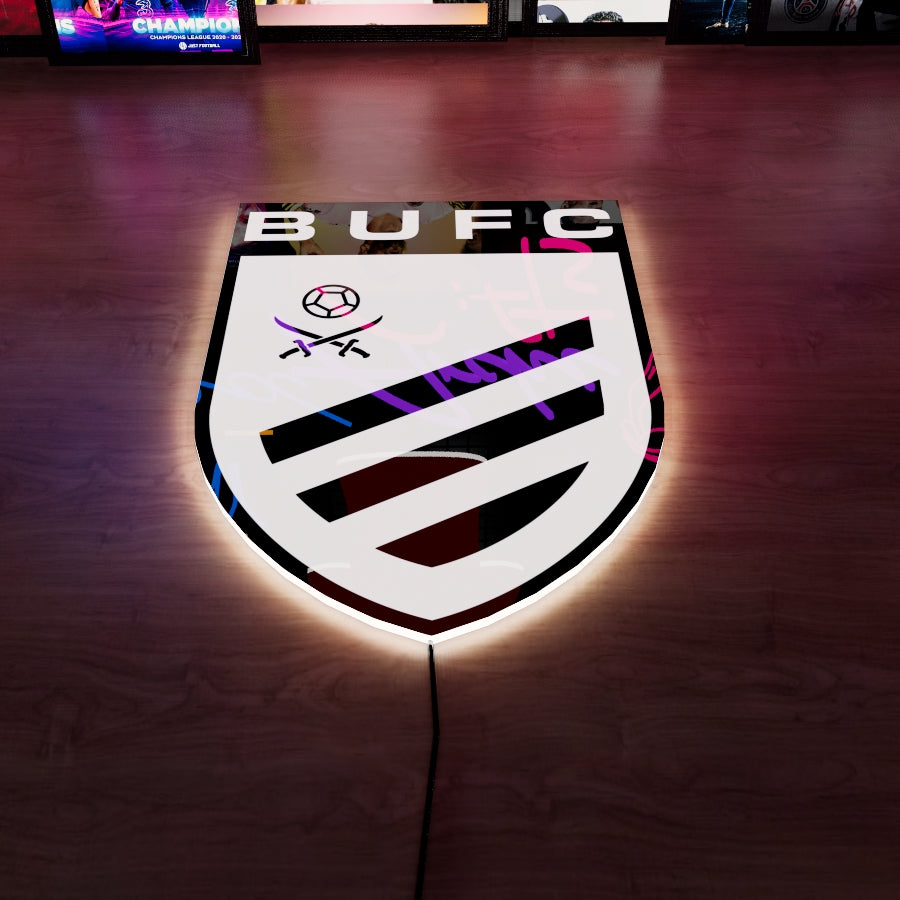 BUFC badge LED Wall light