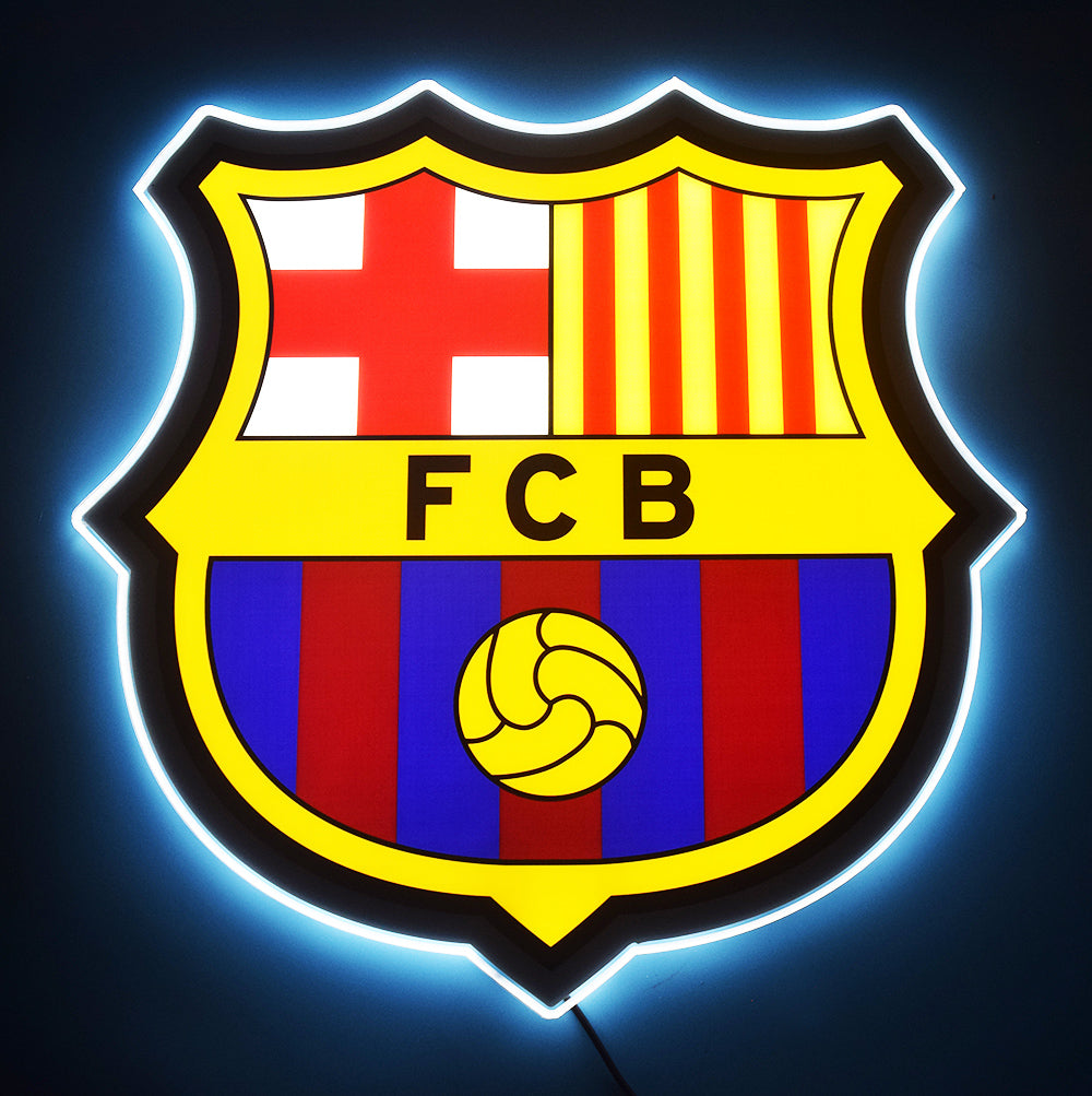 BAR FC Badge LED 15 inches (38cm)