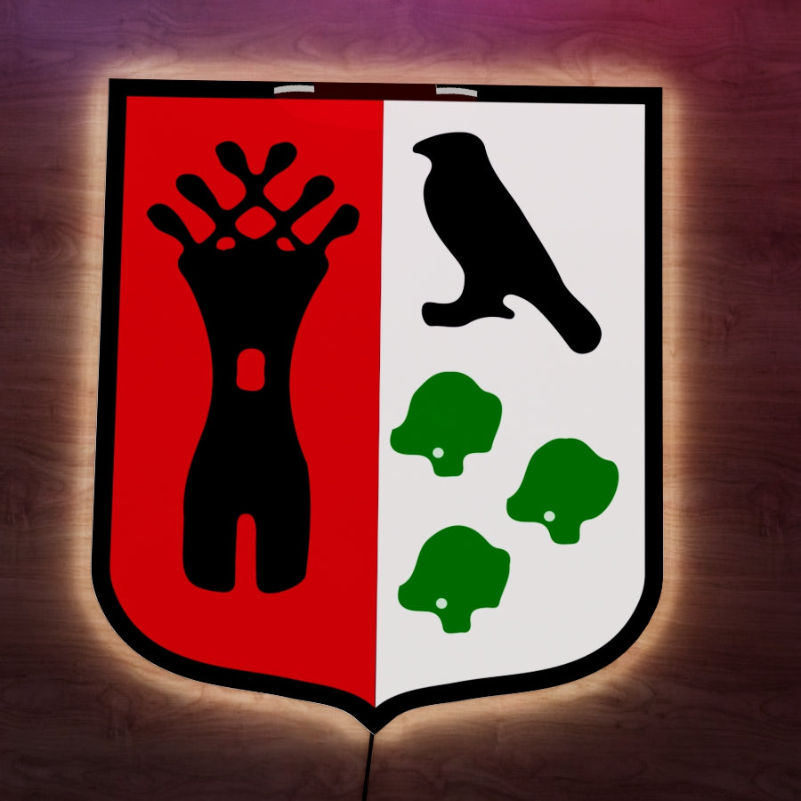 ブレイドン RFC ロゴ LED ウォールライト