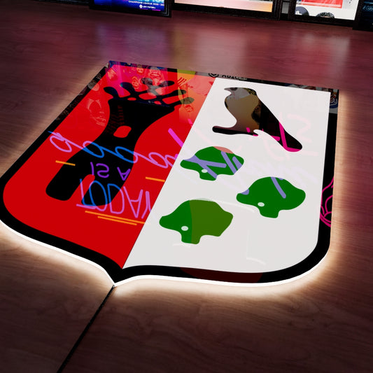 ブレイドン RFC ロゴ LED ウォールライト