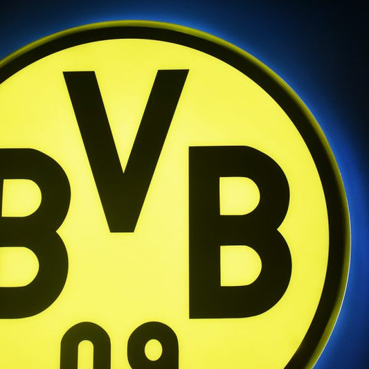 BVB FC Badge LED 15 inches (38cm)