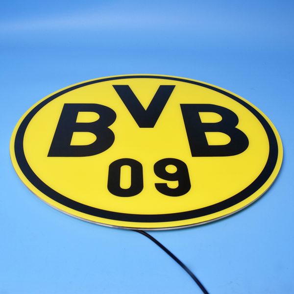 BVB FC Badge LED 15 inches (38cm)