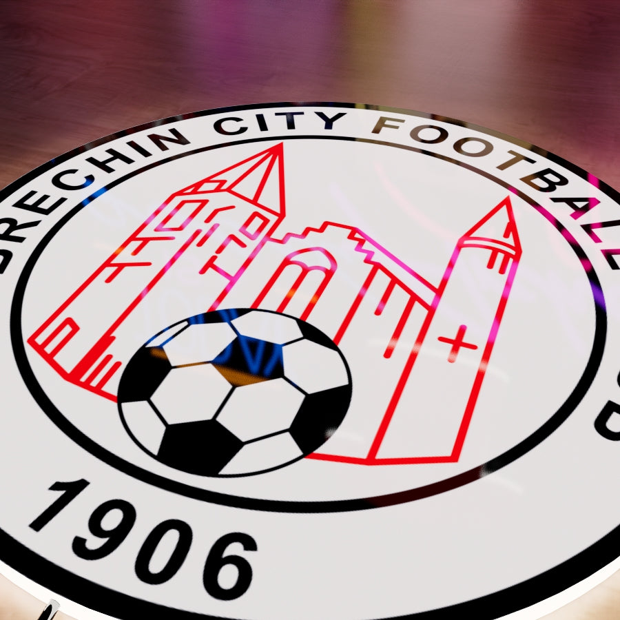 Brechin City FC badge LED Wall light