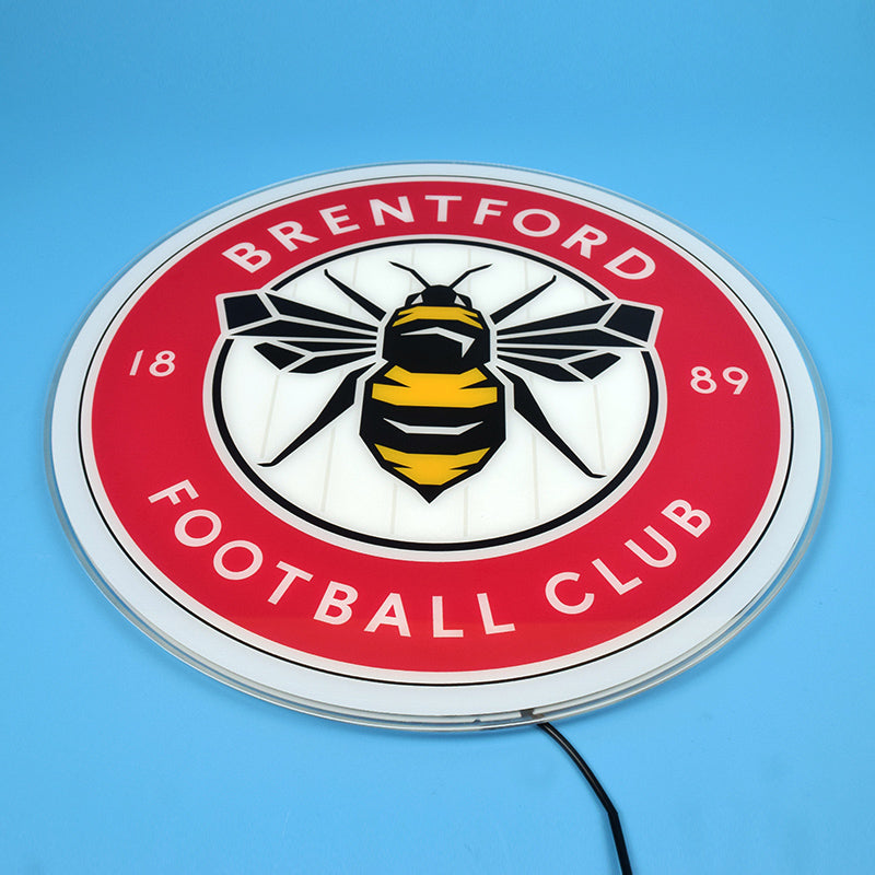 BRE FC Badge LED 15 inches (38cm)