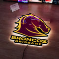 Broncos Logo LED Wall light
