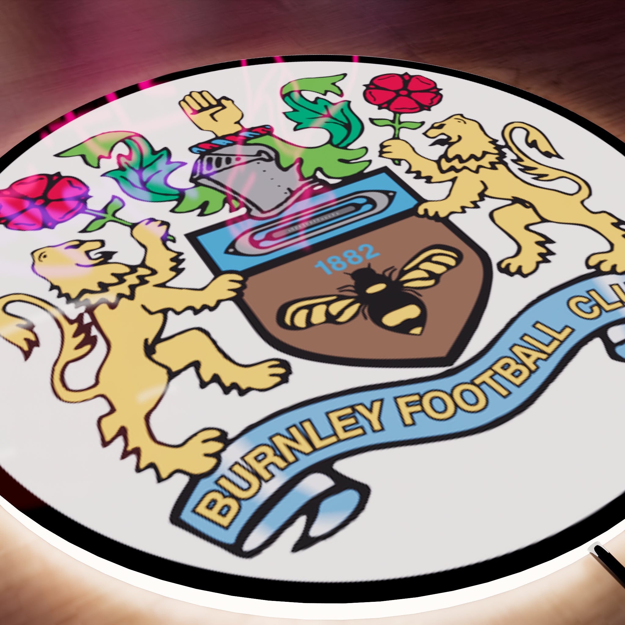 Burnley FC Logo LED