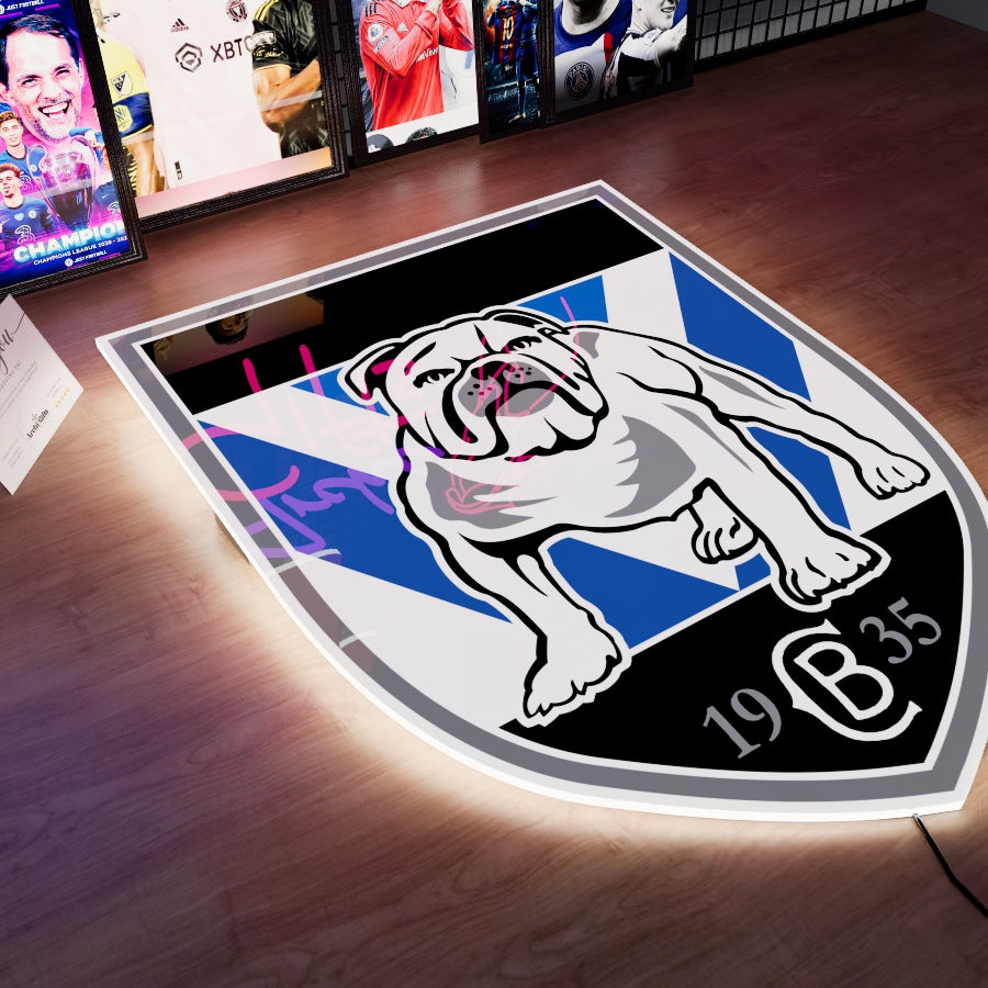 CB Bulldogs LED Wall light