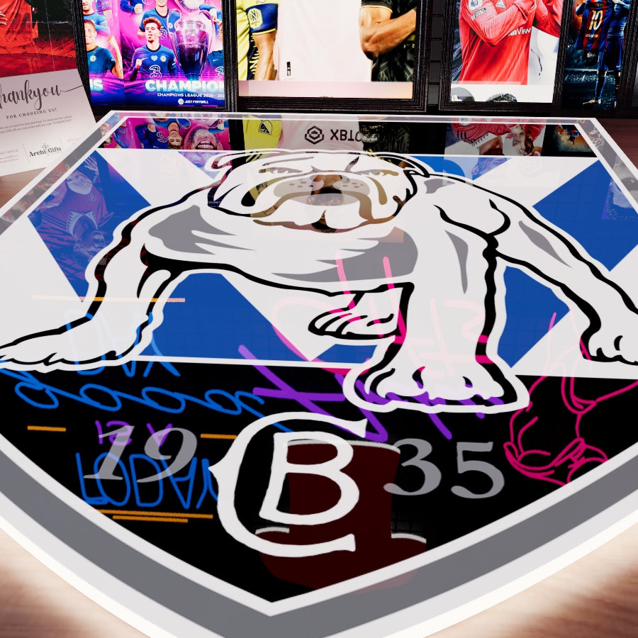 CB Bulldogs LED Wall light