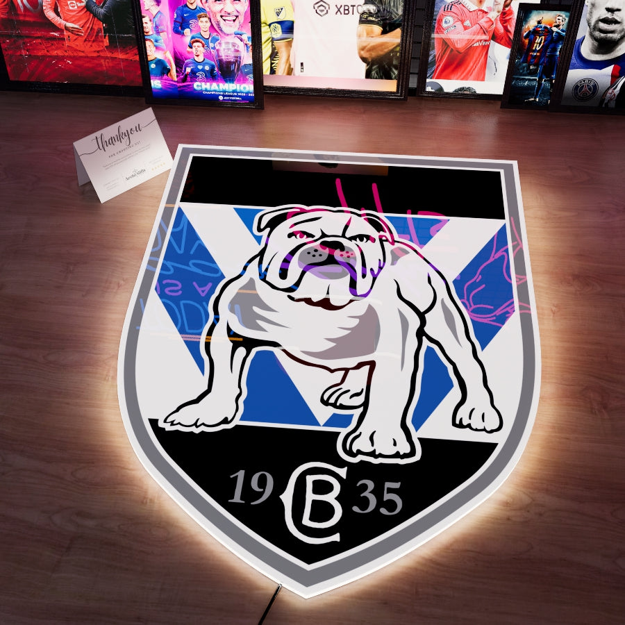 CB Bulldogs LED Wall light