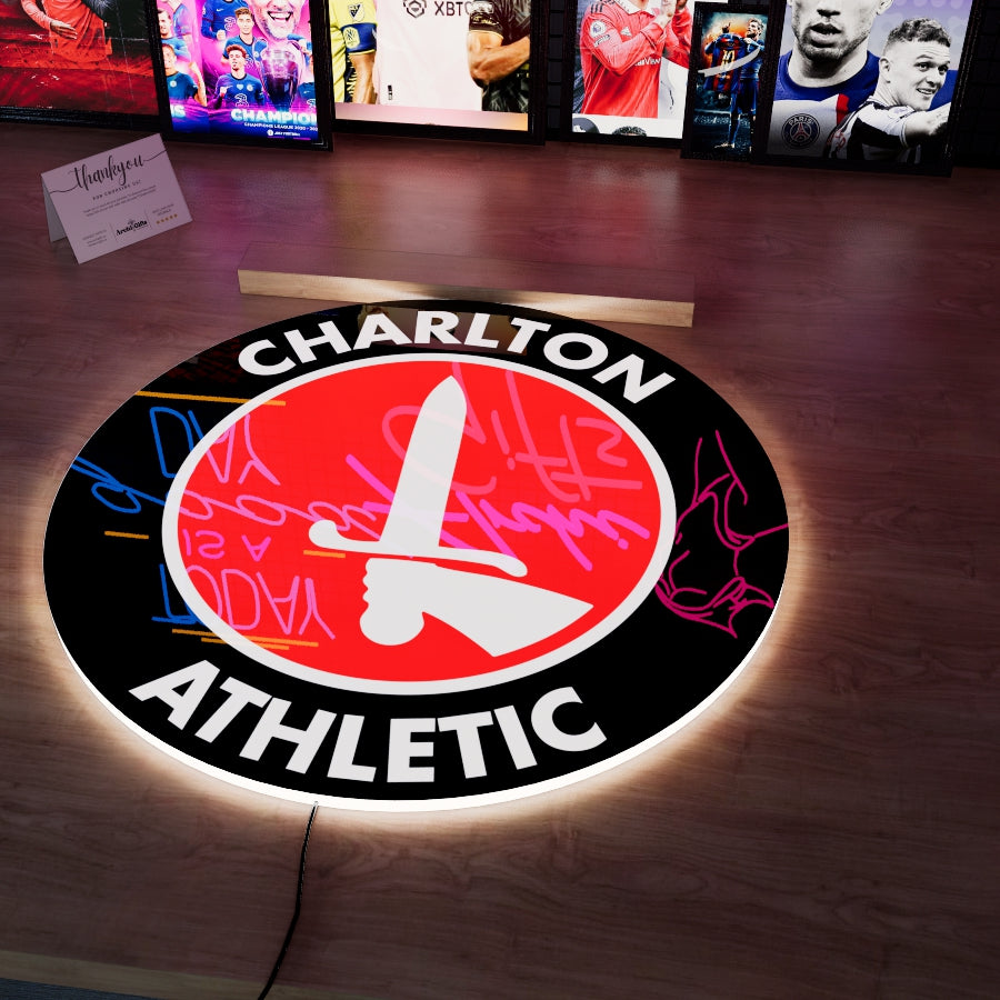 CHA FC Badge LED 15 inches (38cm)