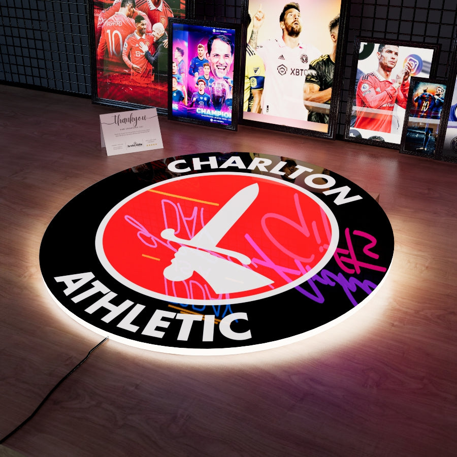 CHA FC Badge LED 15 inches (38cm)