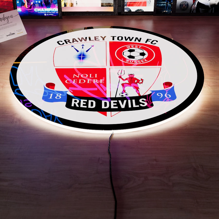 CRA FC Badge LED 15 inches (38cm)