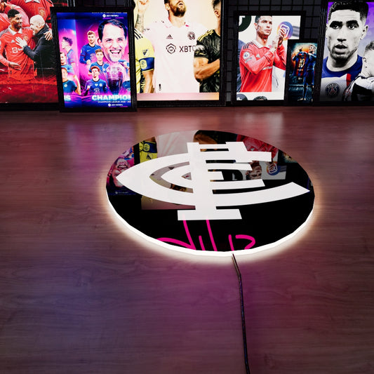 Carlton Logo LED Wall light