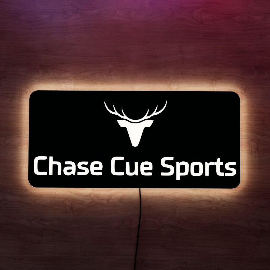 Chase Cue Sports Logo LED Wall light