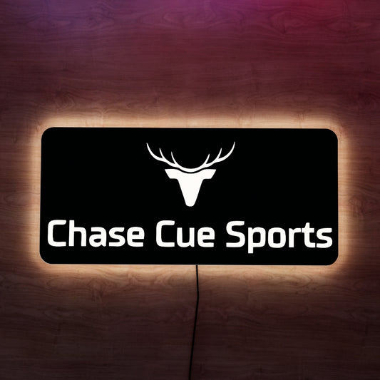 Chase Cue Sports Logo LED Wall light