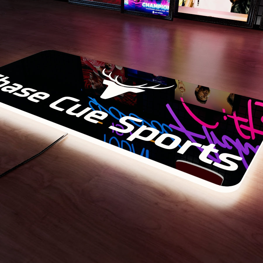 Chase Cue Sports Logo LED Wall light