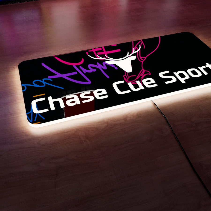 Chase Cue Sports Logo LED Wall light