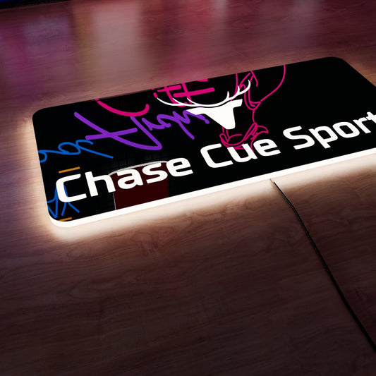 Chase Cue Sports Logo LED Wall light