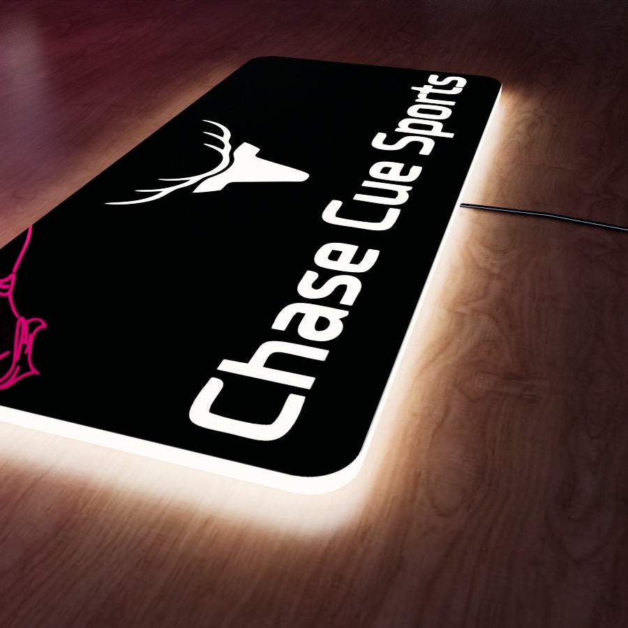 Chase Cue Sports Logo LED Wall light