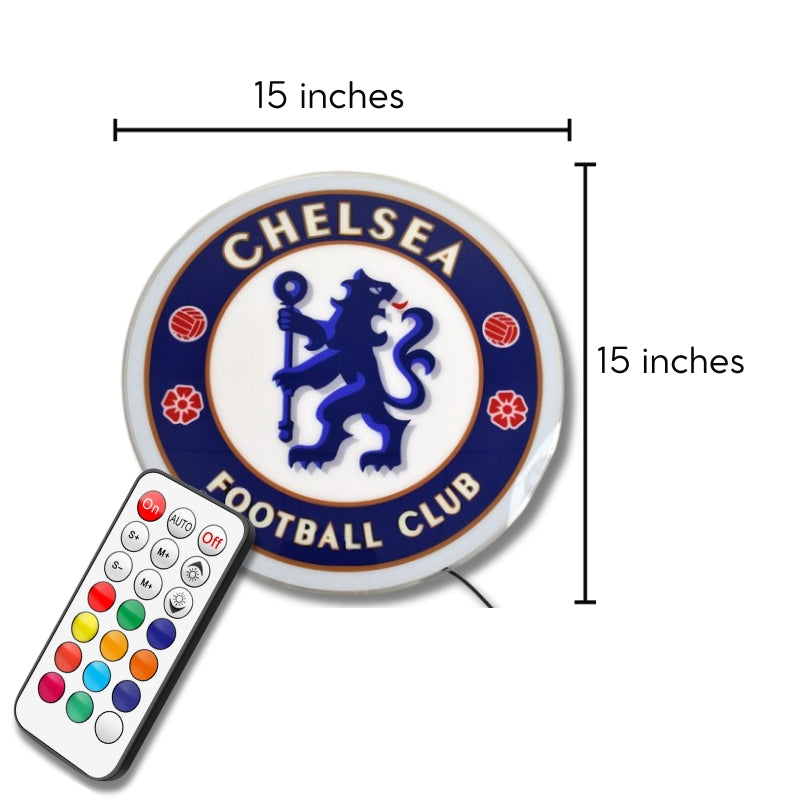 CHE FC Badge LED 15 inches (38cm)