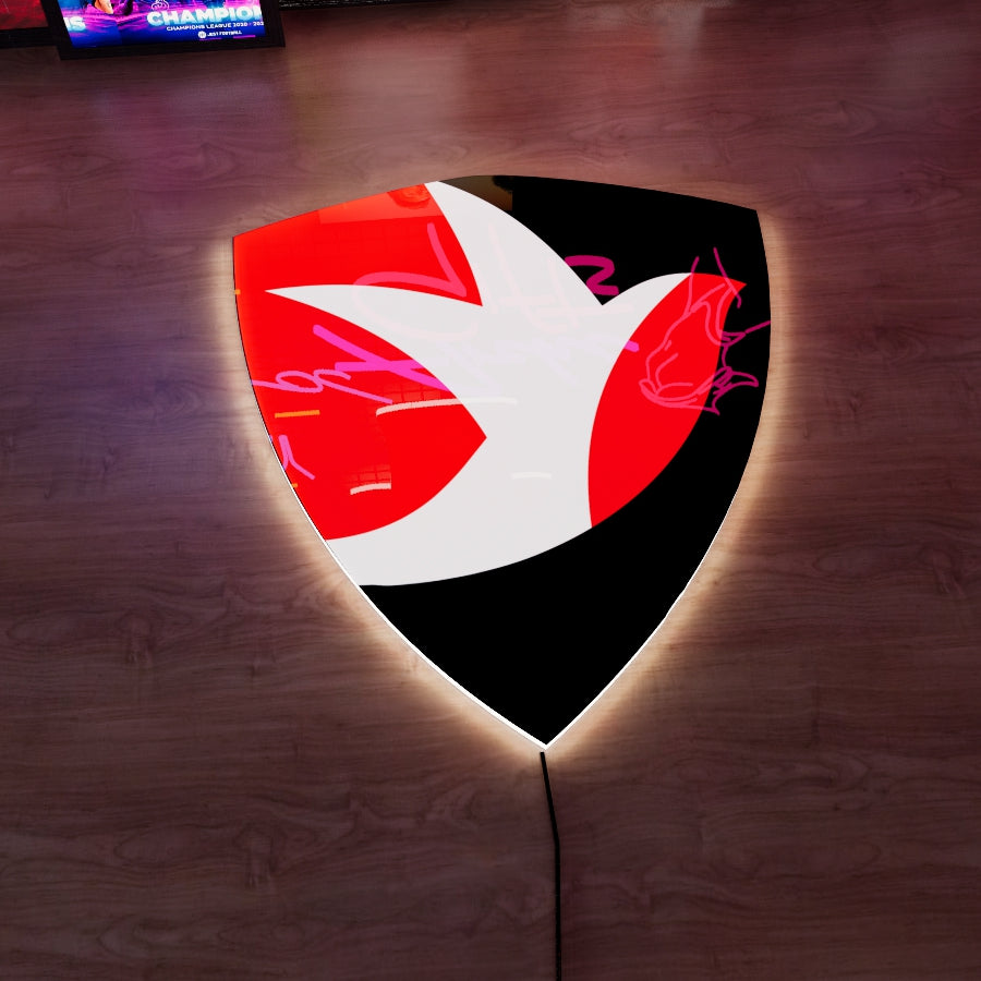 Cheltenham Town FC Logo LED Wall light