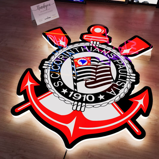 Corinthians Brasão FC LED Wall light