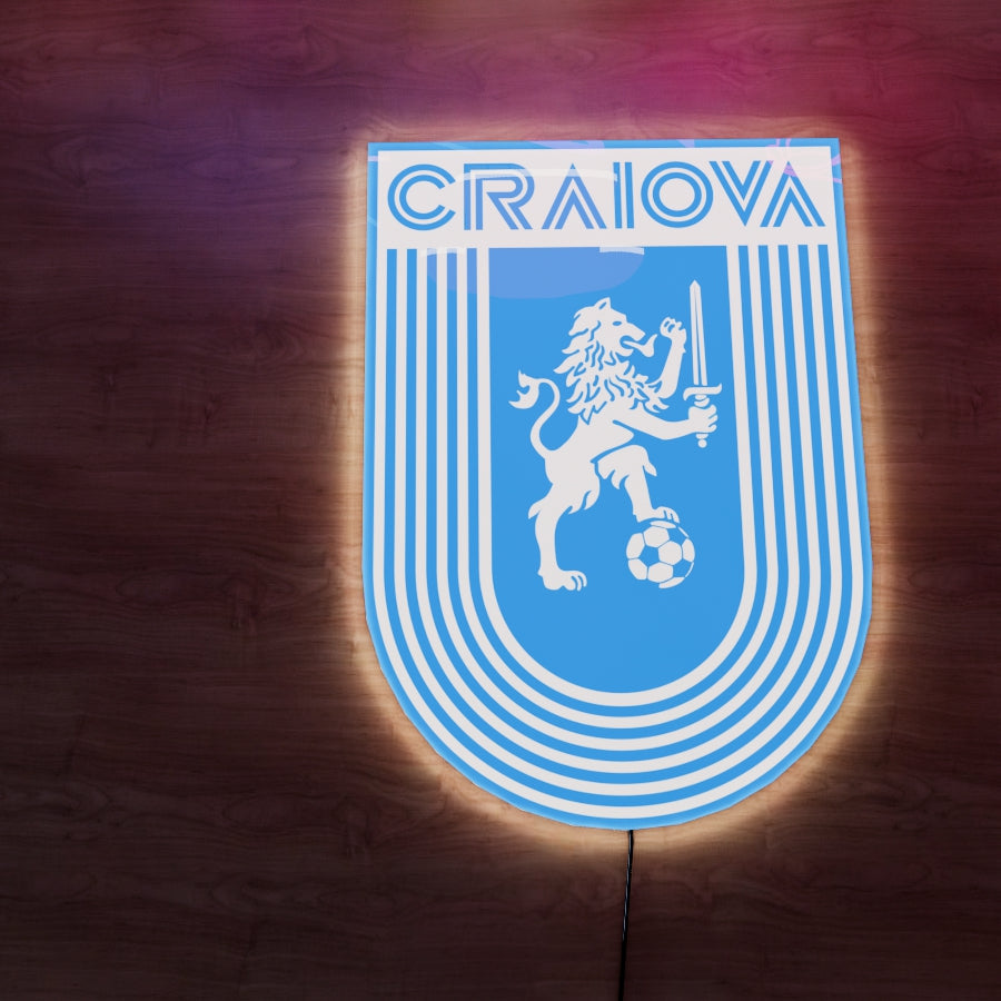 Craiova FC Logo Wall LED