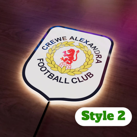 Crewe Alexandra FC Badge LED