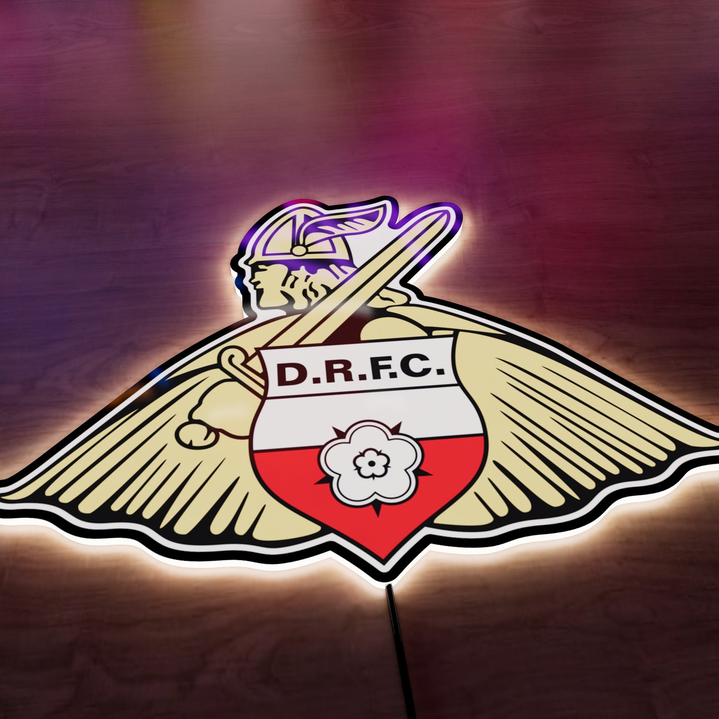 DRFC Badge LED Wall light