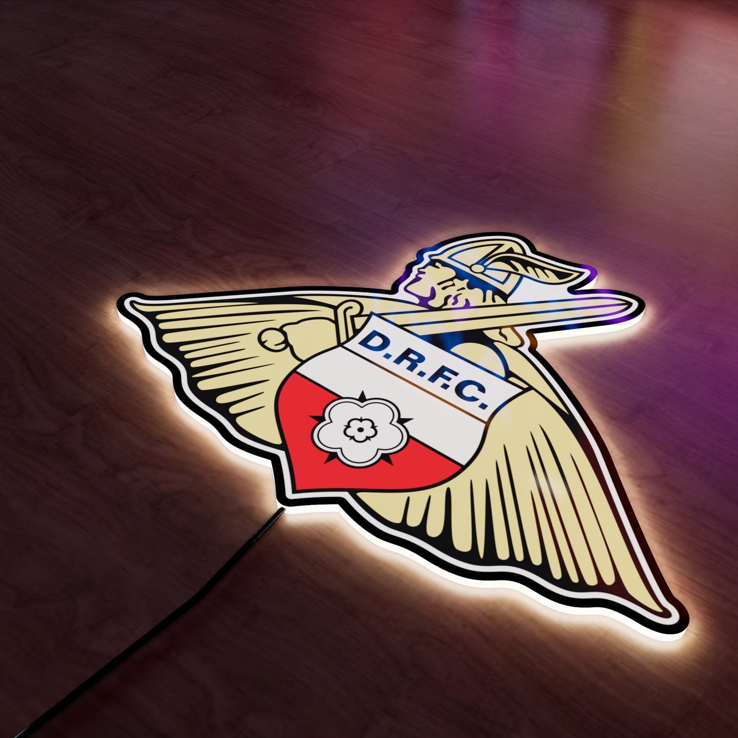 DRFC Badge LED Wall light