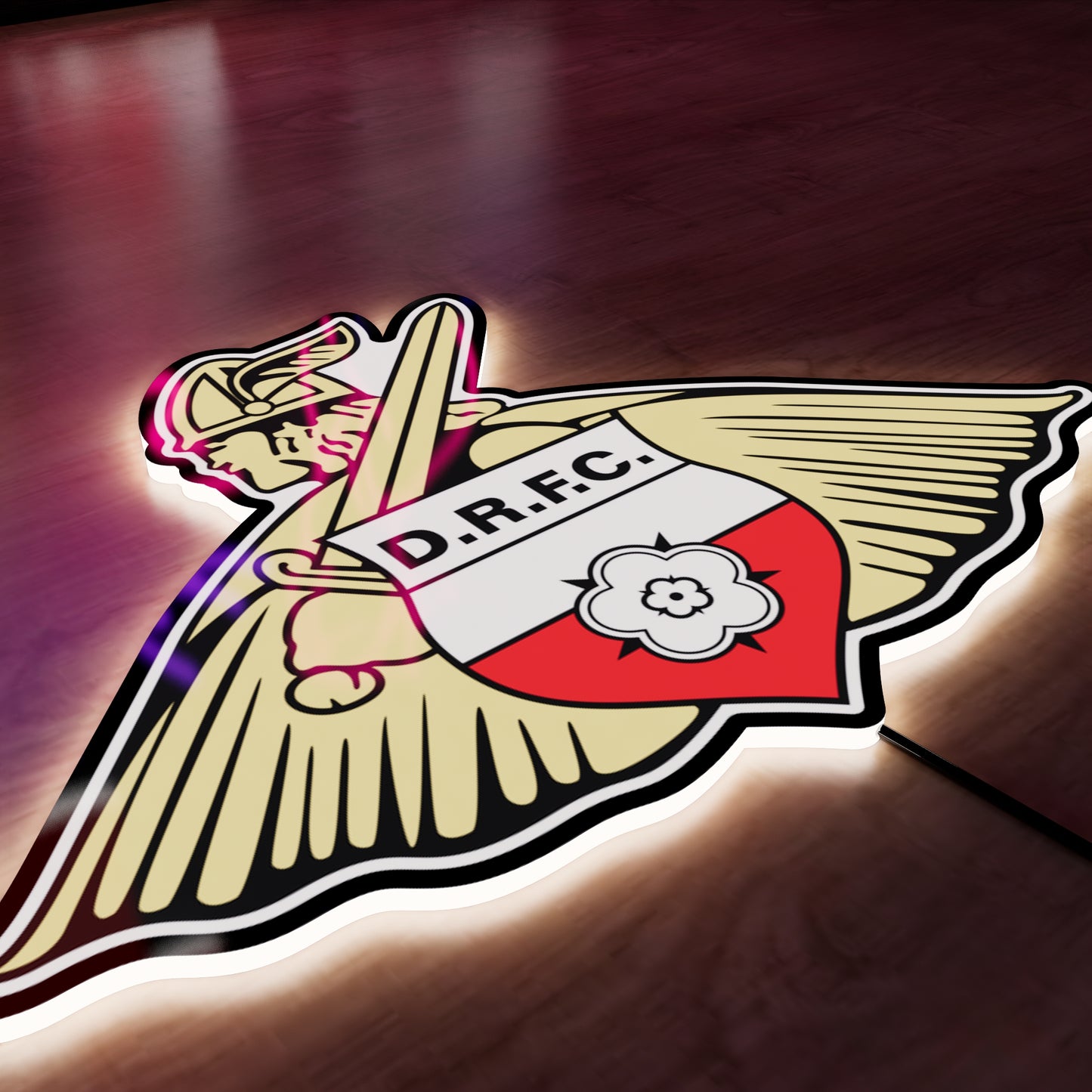 DRFC Badge LED Wall light