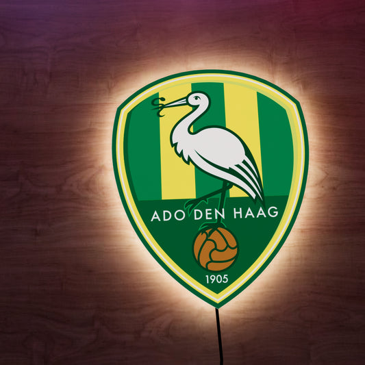 Den Haag FC logo LED Wall light