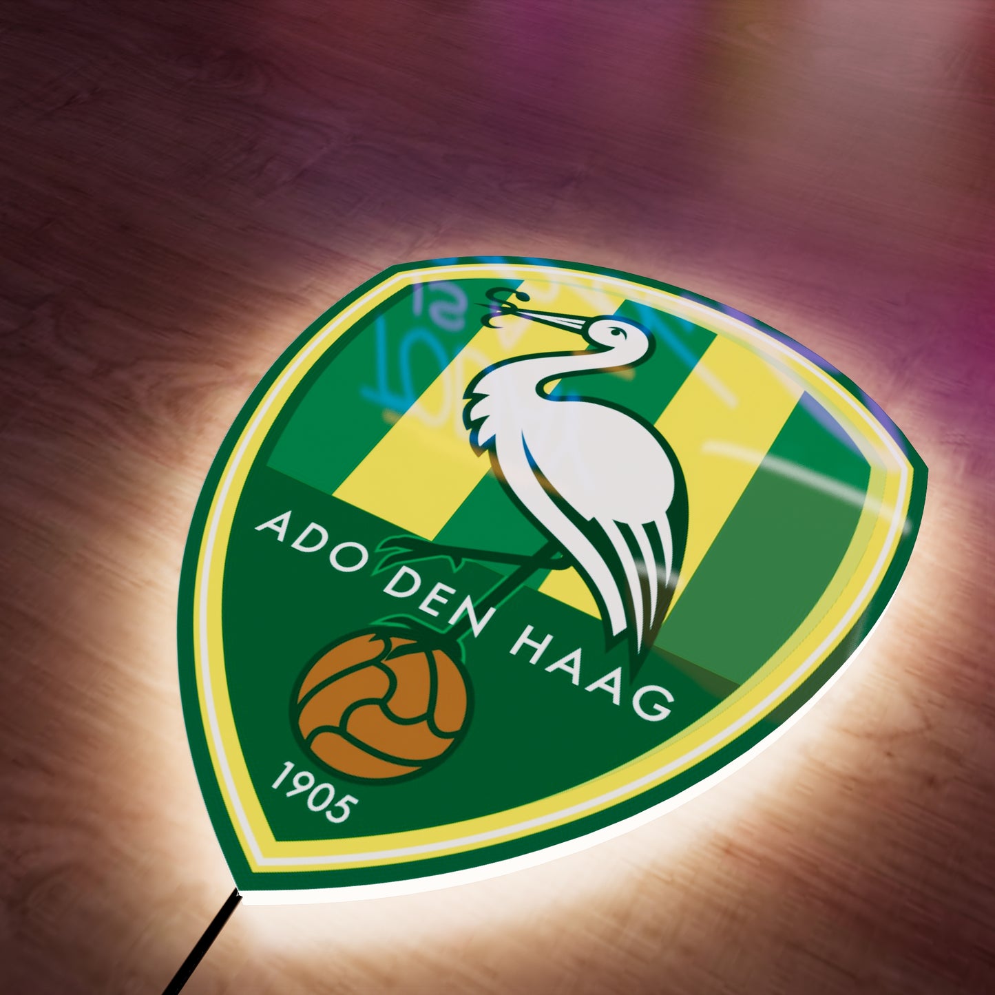Den Haag FC logo LED Wall light
