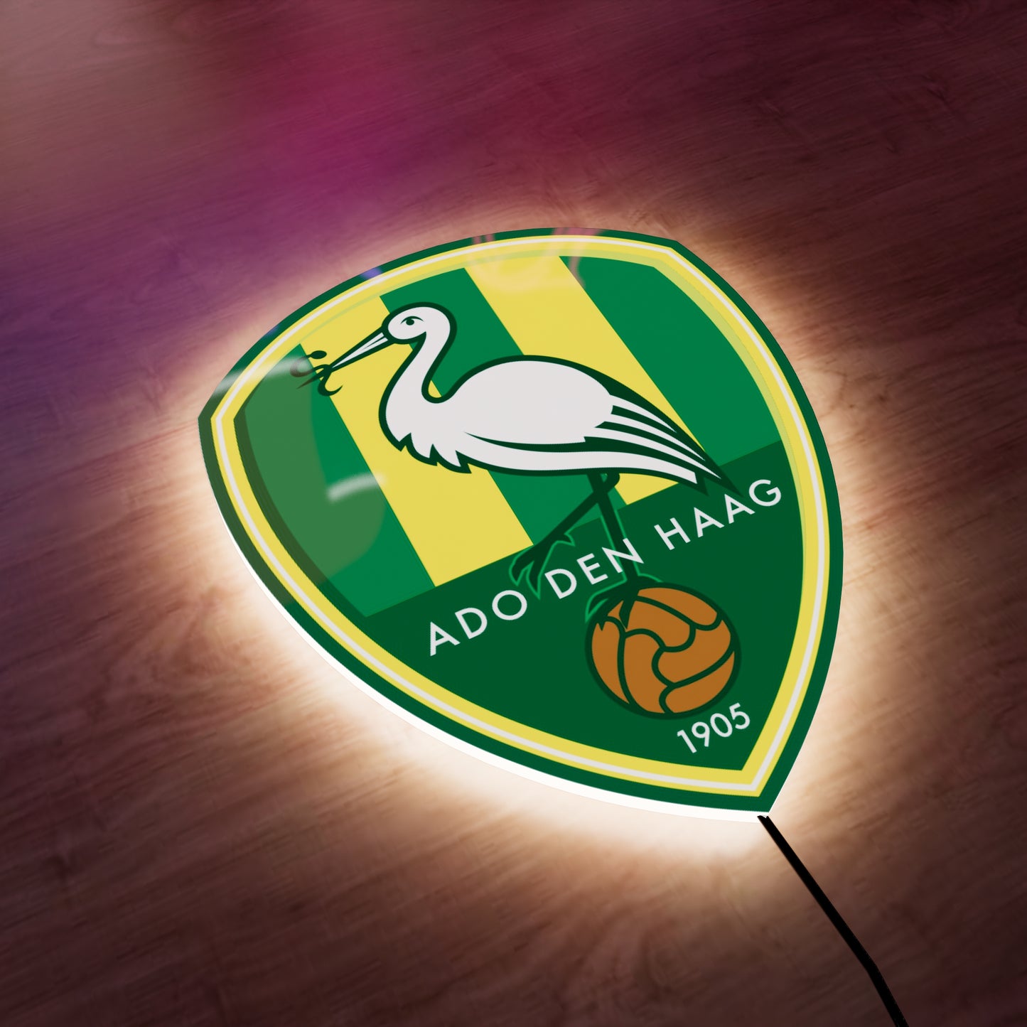 Den Haag FC logo LED Wall light