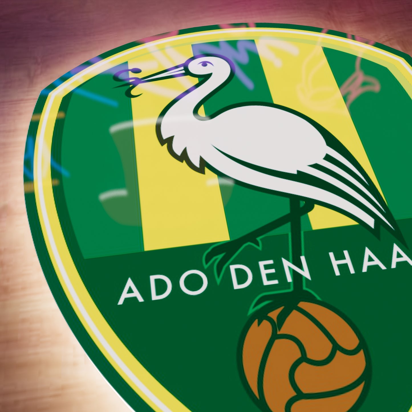 Den Haag FC logo LED Wall light