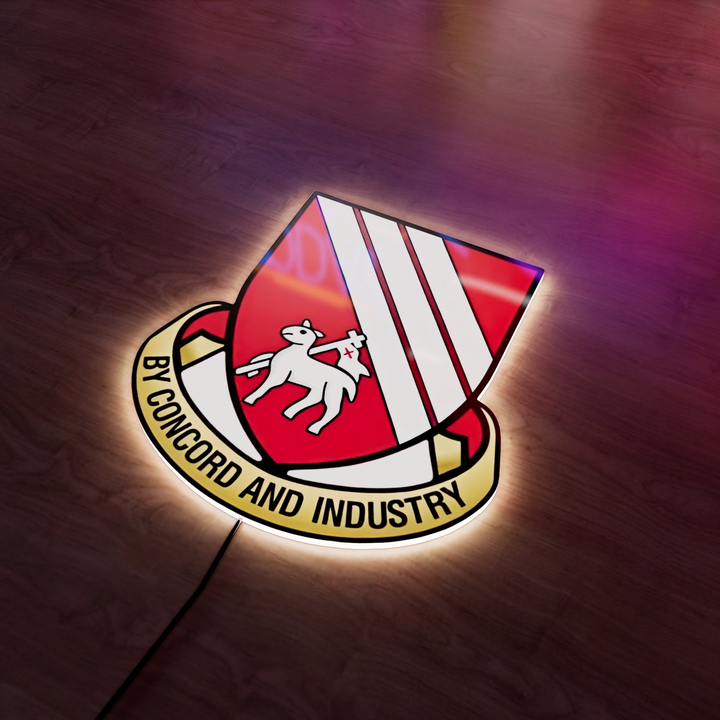 Droylsden F.C Badge LED Wall light