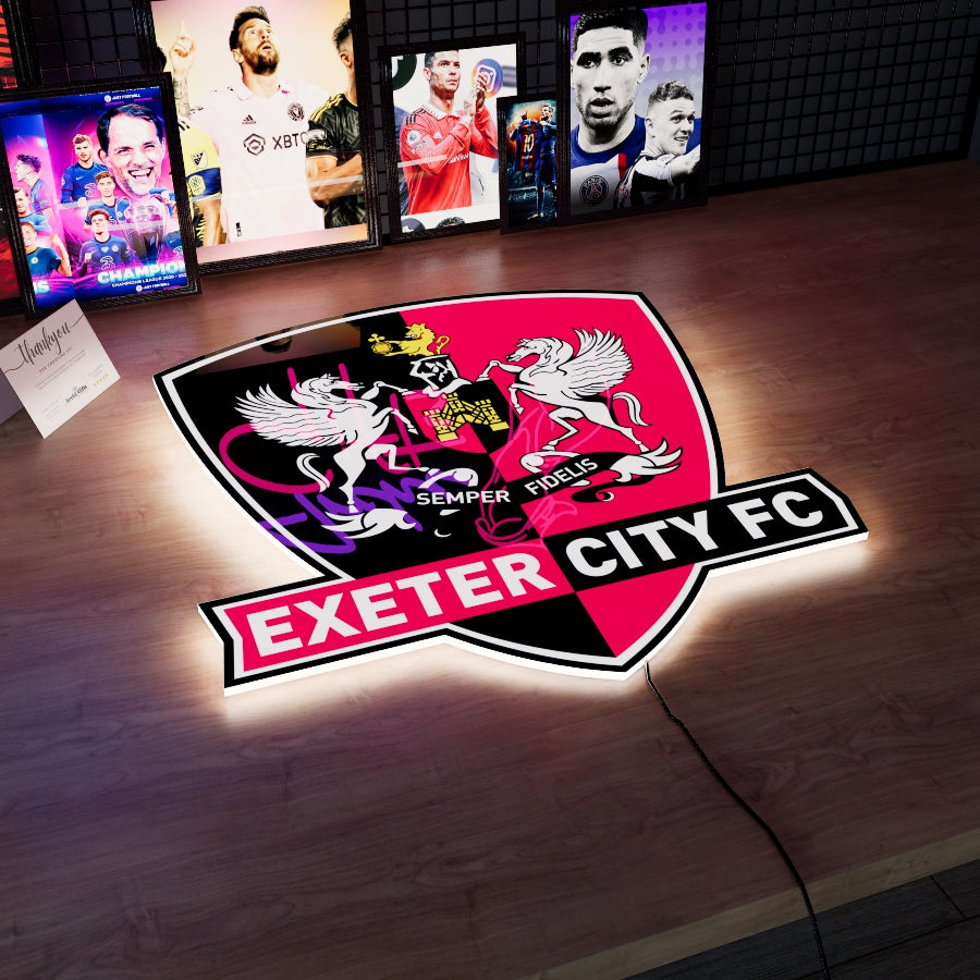 EXE FC Badge LED 15 inches (38cm)