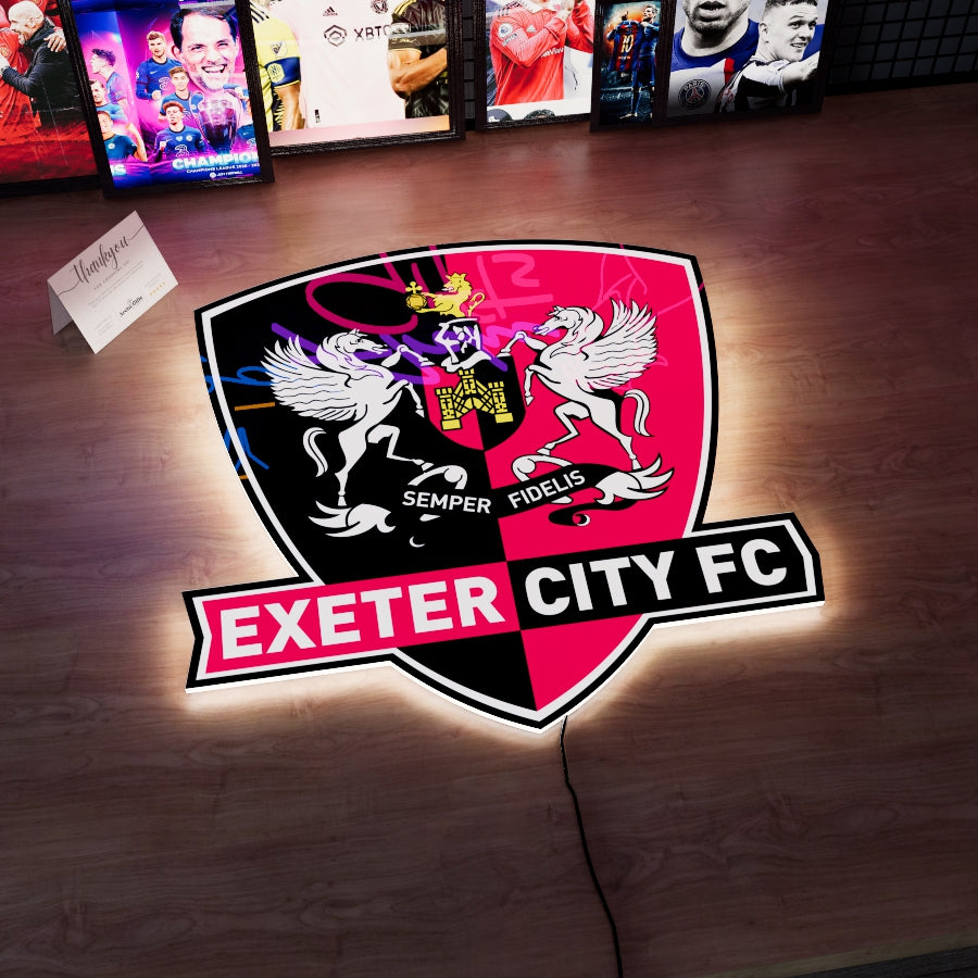 EXE FC Badge LED 15 inches (38cm)