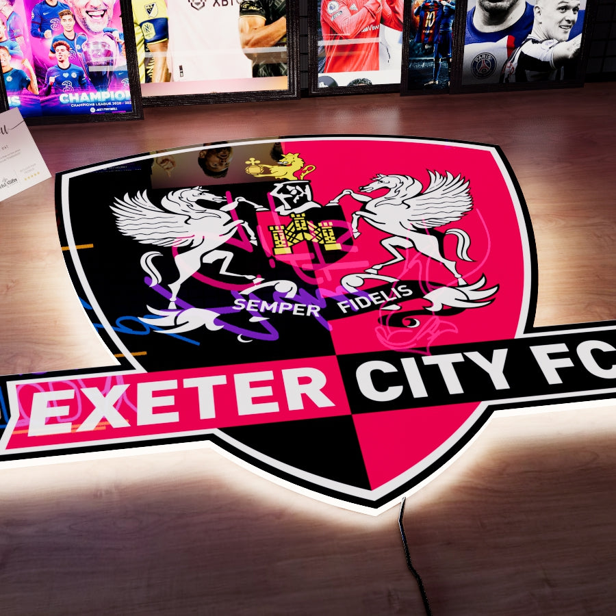 EXE FC Badge LED 15 inches (38cm)