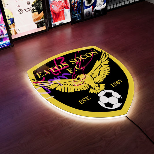 Eaton Socon F.C. Logo LED Wall light