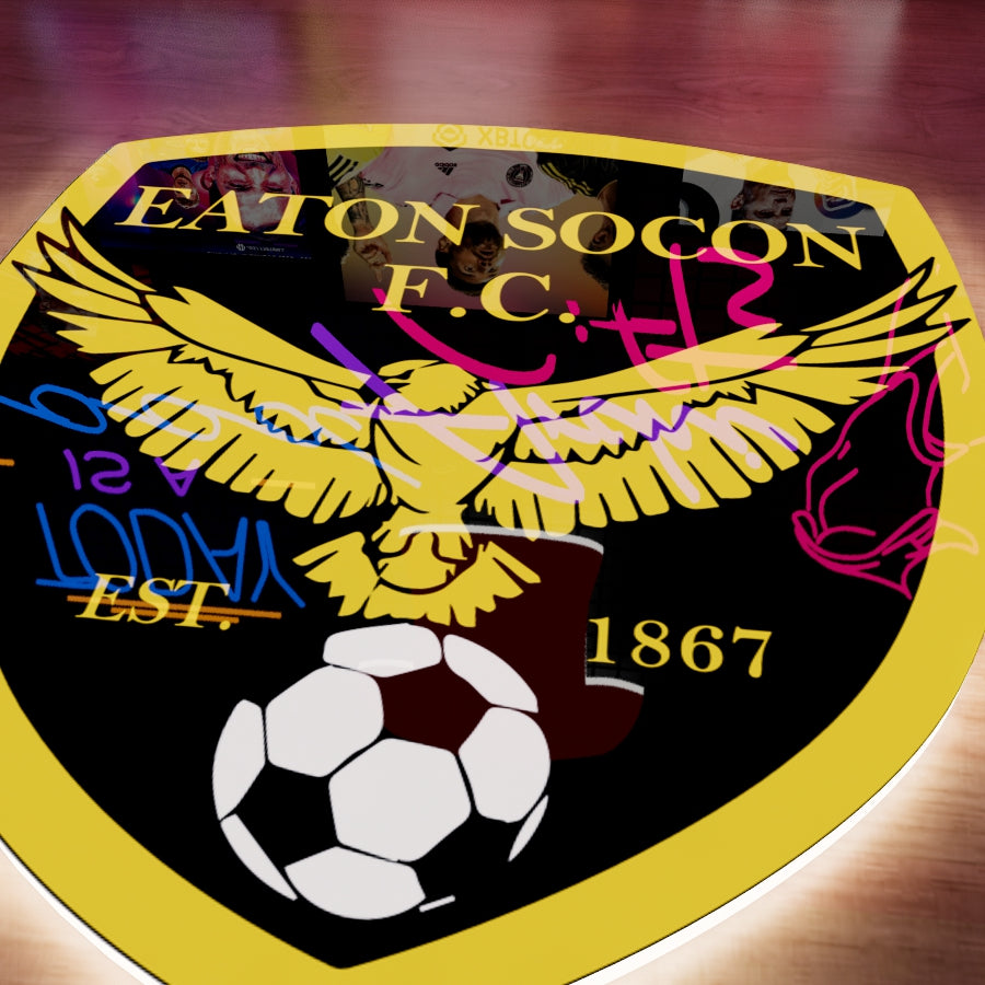 Eaton Socon F.C. Logo LED Wall light
